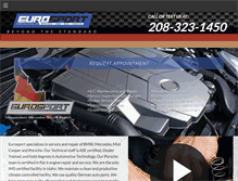 Tablet Screenshot of eurosportboise.com